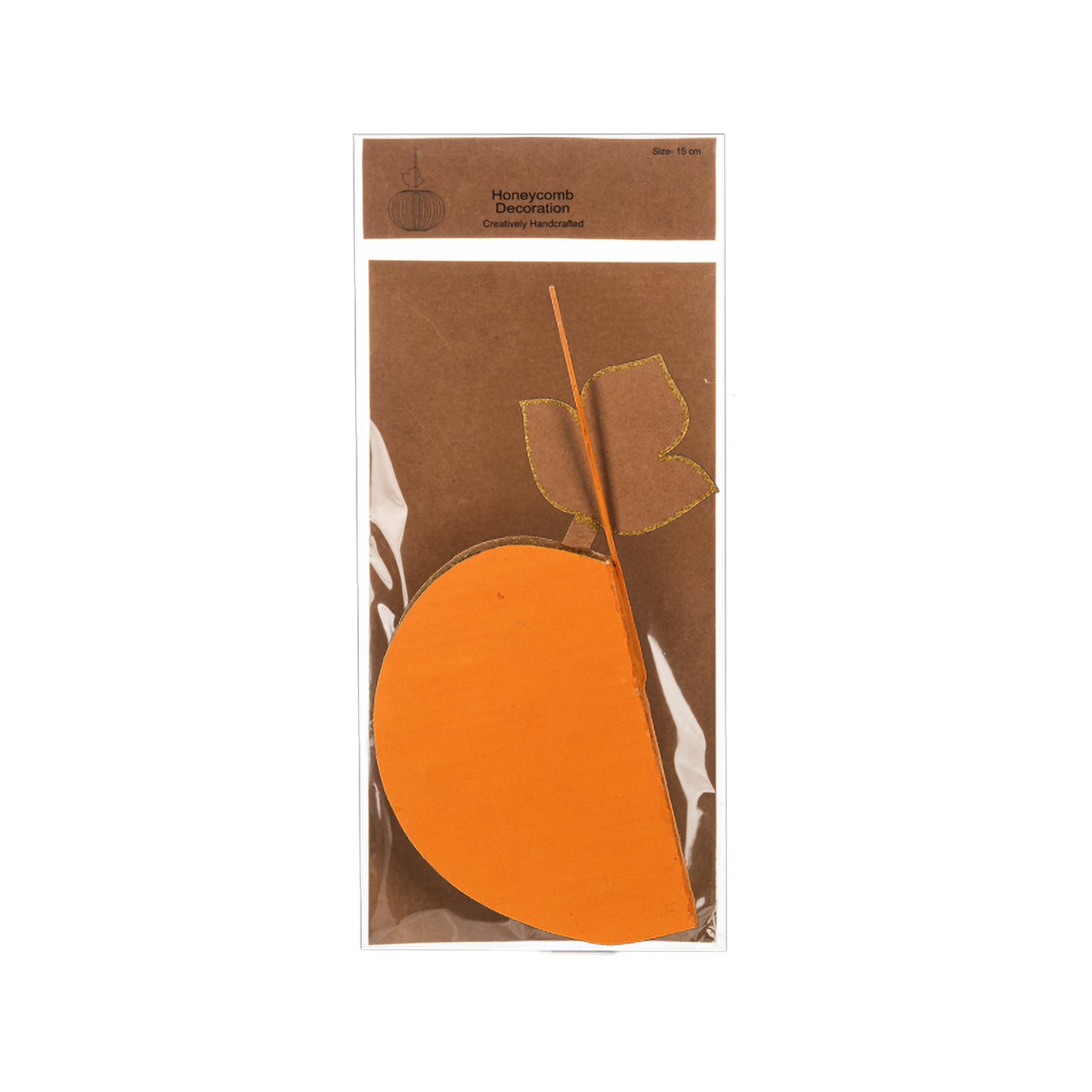 Honeycomb Paper Pumpkin