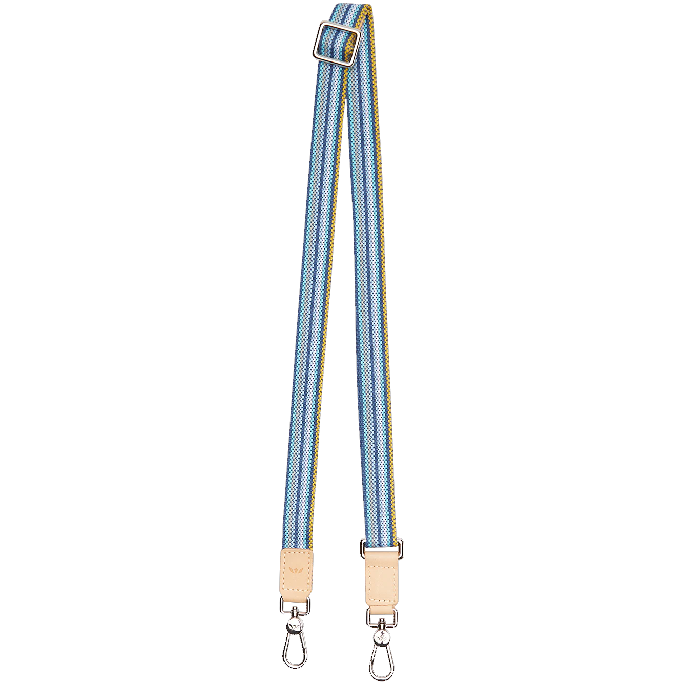Chambray Slim Webbing Crossbody Strap