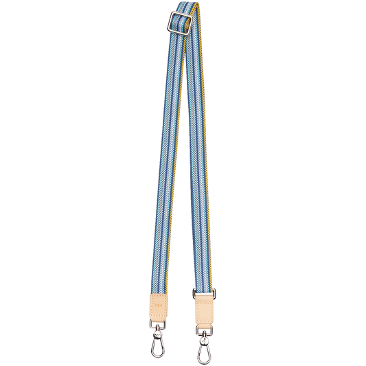 Chambray Slim Webbing Crossbody Strap