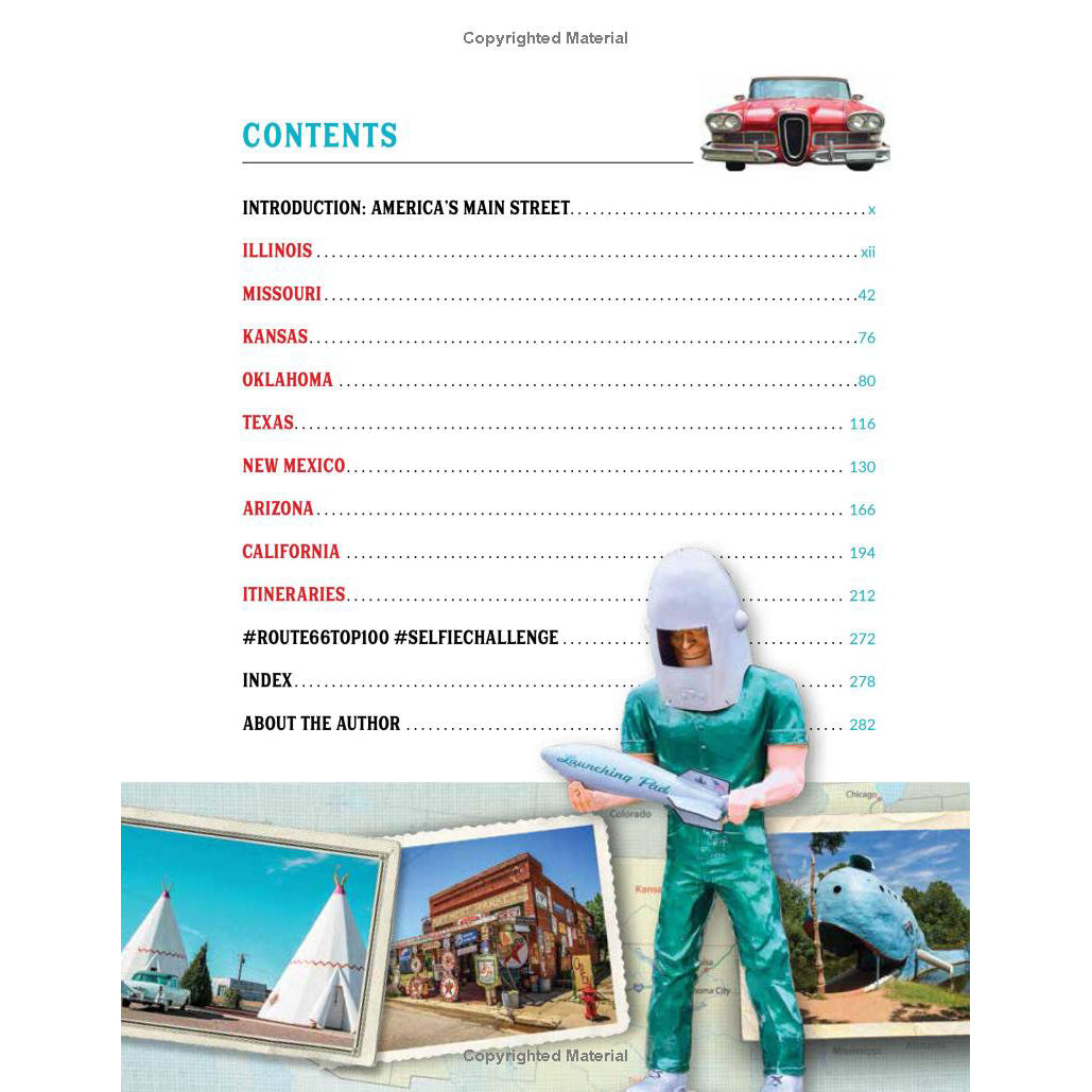 The Best Hits on Route 66: 100 Essential Stops on the Mother Road by Amy Bizzarri