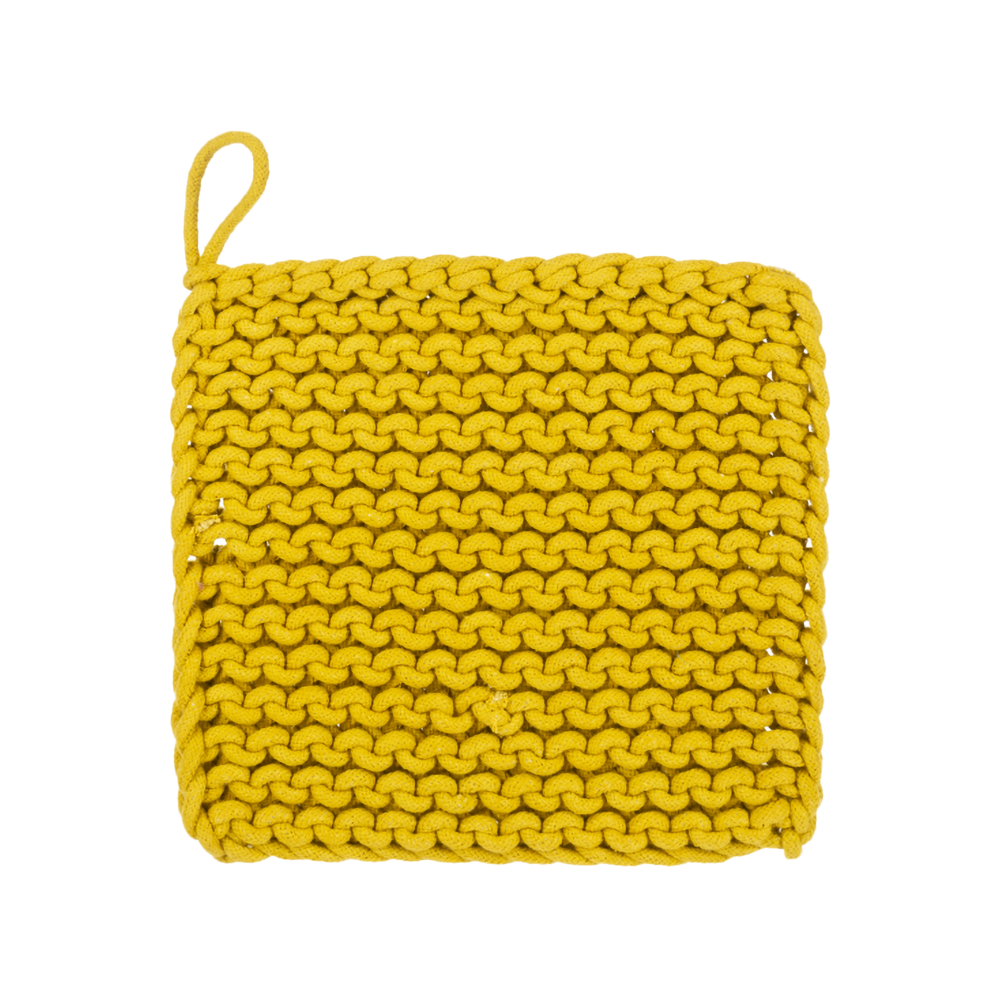 Autumn Cotton Crochet Pot Holders, Set of 4