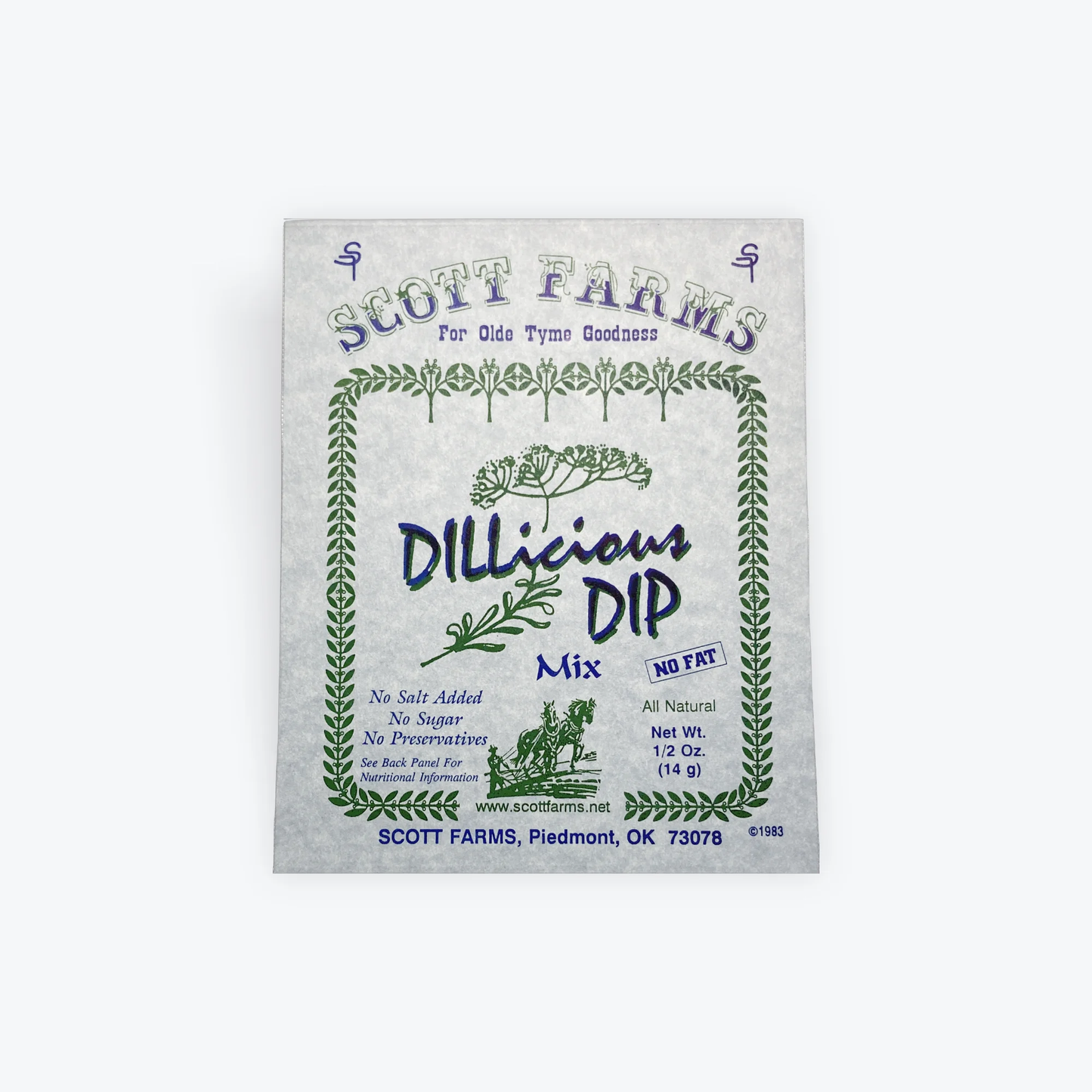 Scott Farms DILLicious Dip Mix