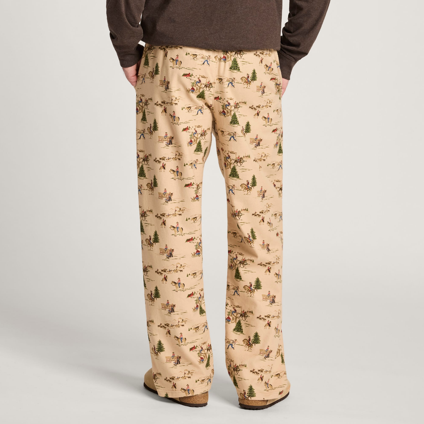 Pendleton Men's Ranch Print Flannel Pajama Pants