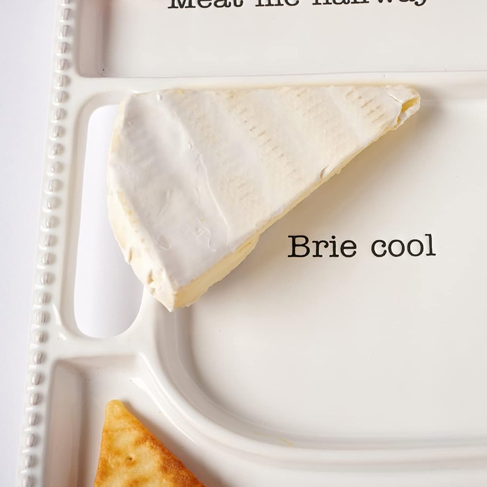 Punny Provisions Ceramic Charcuterie Board