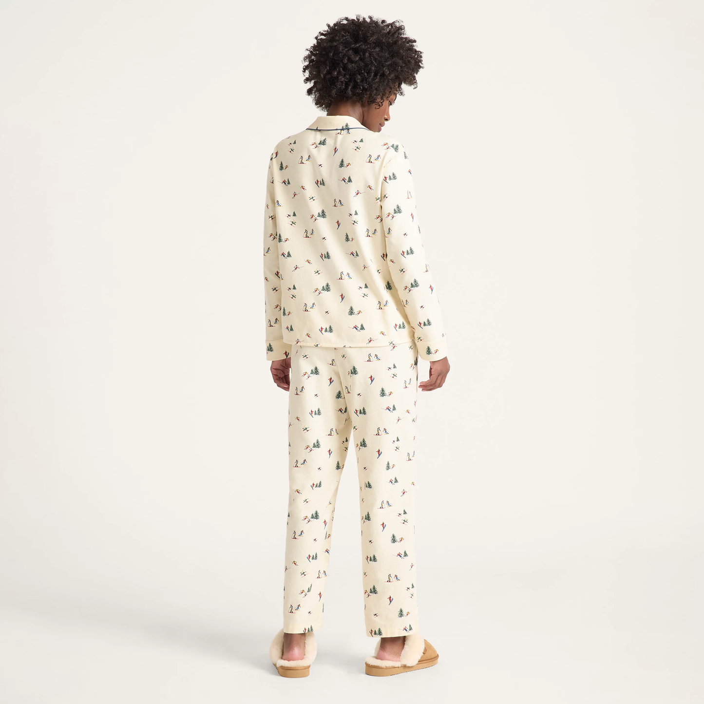 Pendleton Women's Ski Print Flannel Pajama Set