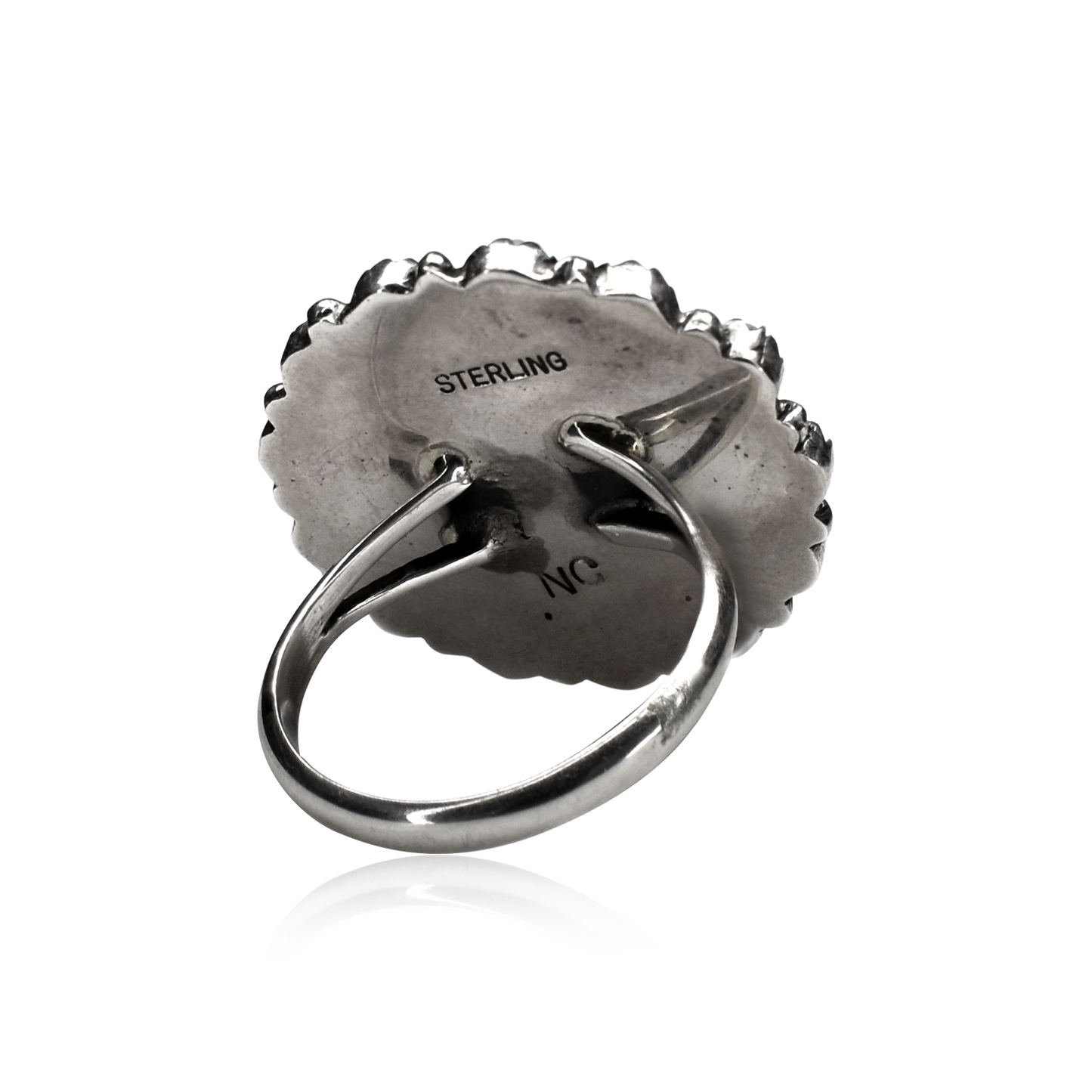 Rainmaker Sleeping Beauty Turquoise Snake Eye Shadow Box Ring