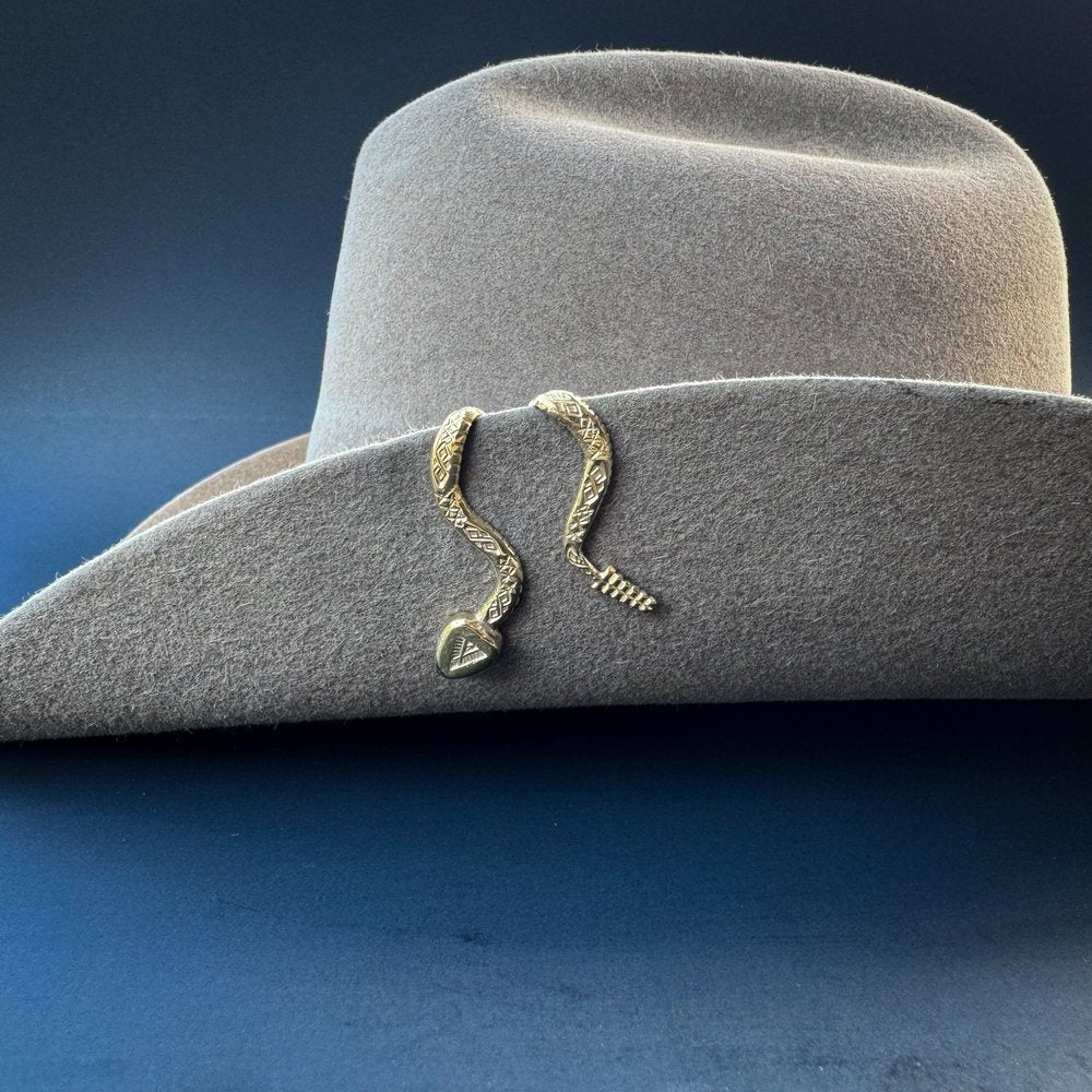 Hallett Peak Solid Silver Brim Biter®