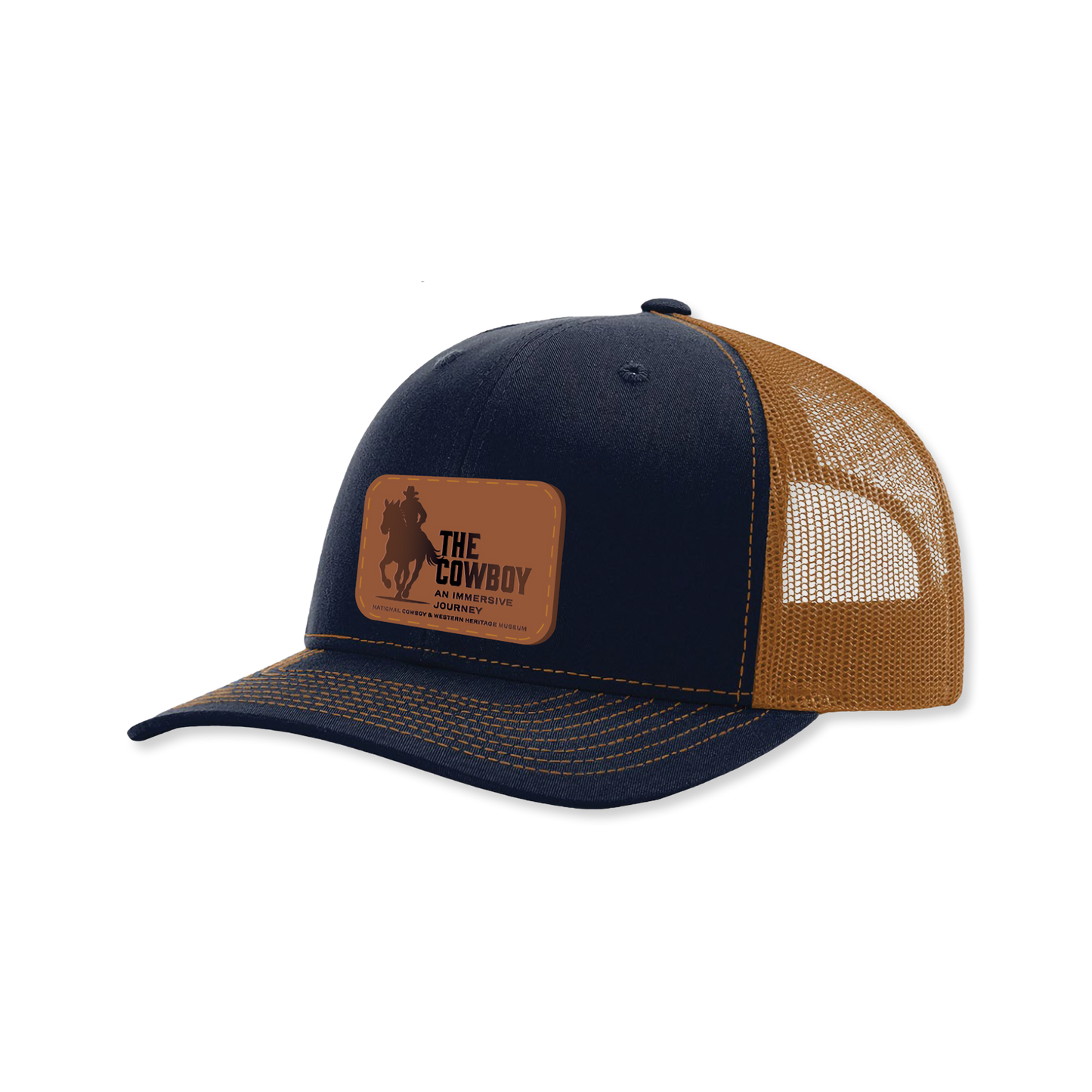 The Cowboy: An Immersive Journey Richardson Snapback Leather Patch Hat