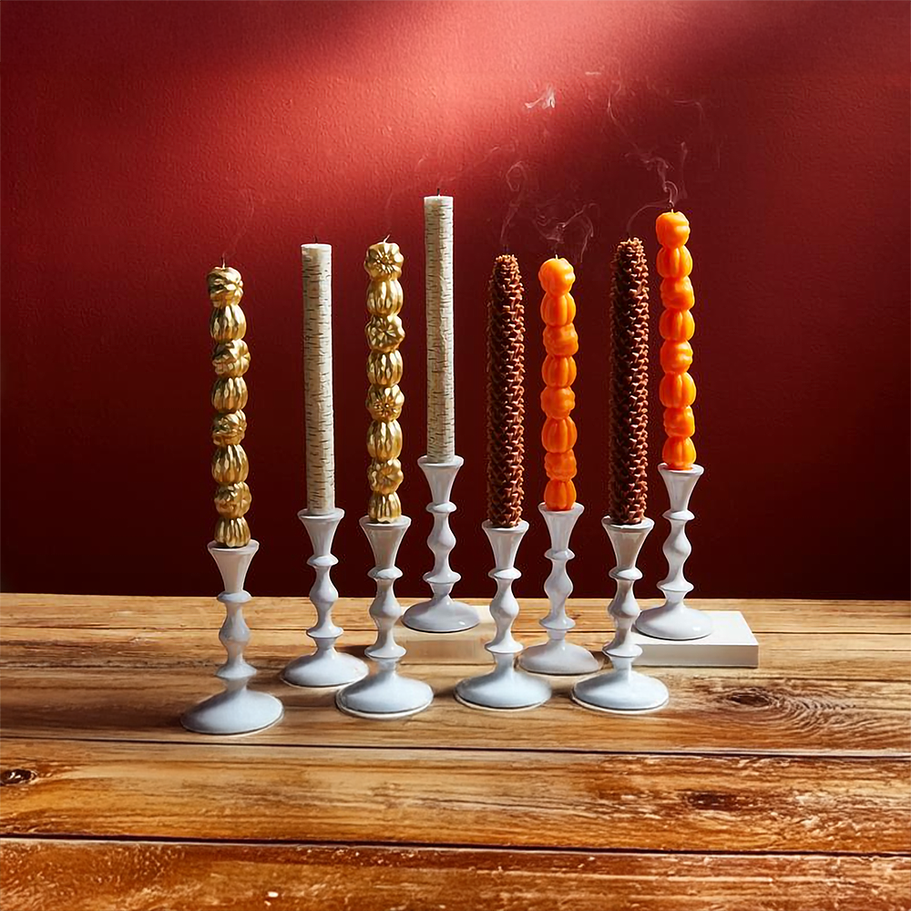 Autumn Taper Candle Set