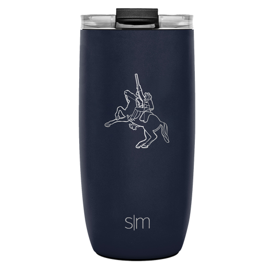 NCM Buffalo Bill 16oz. Voyager Tumbler with Clear Flip Lid