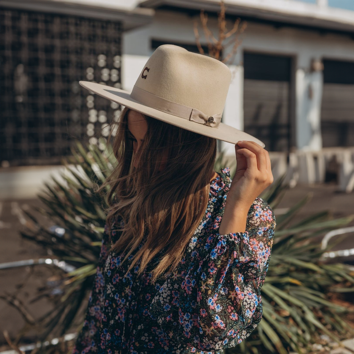 Charlie 1 Horse Desert Drifter Hat - Bone