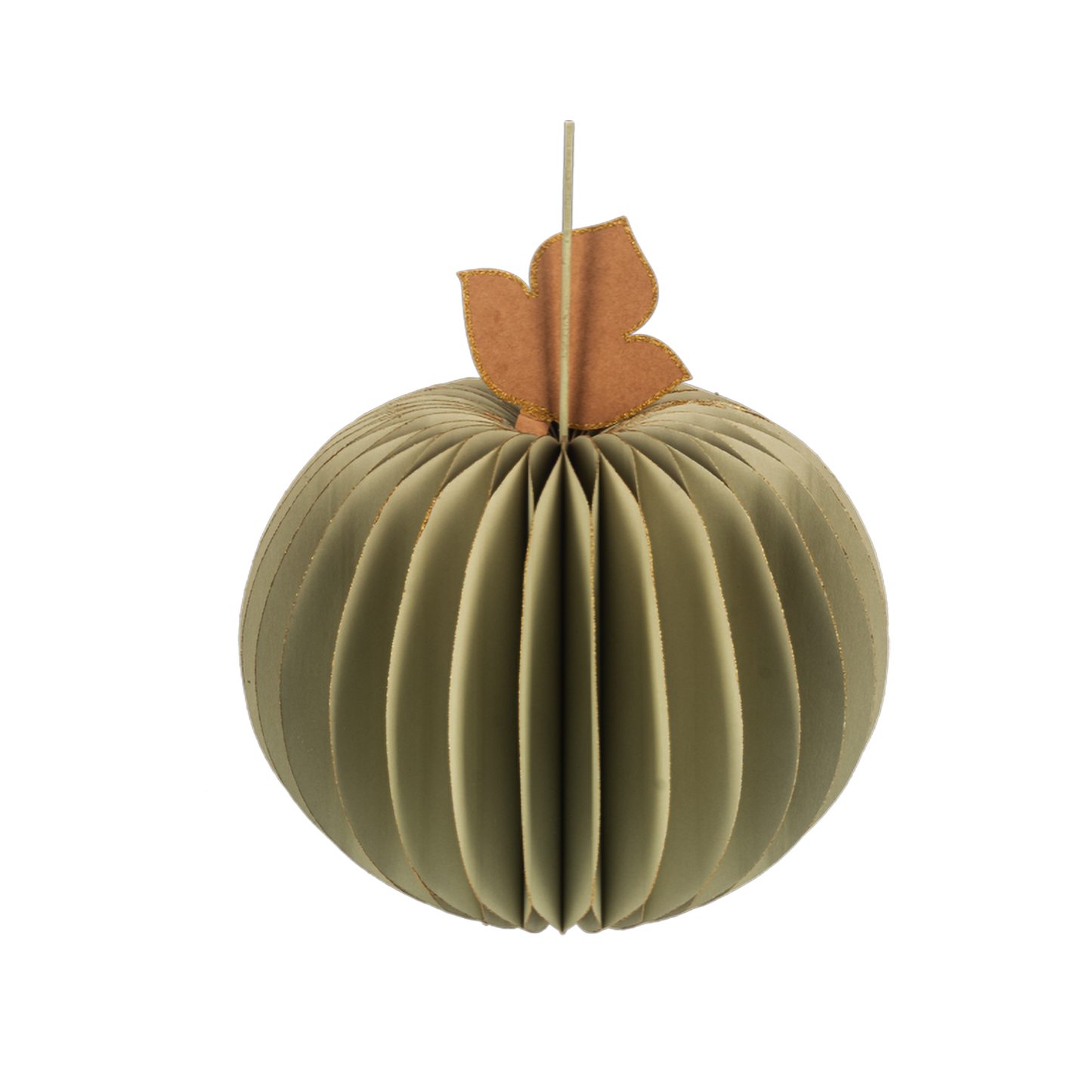 Honeycomb Paper Pumpkin