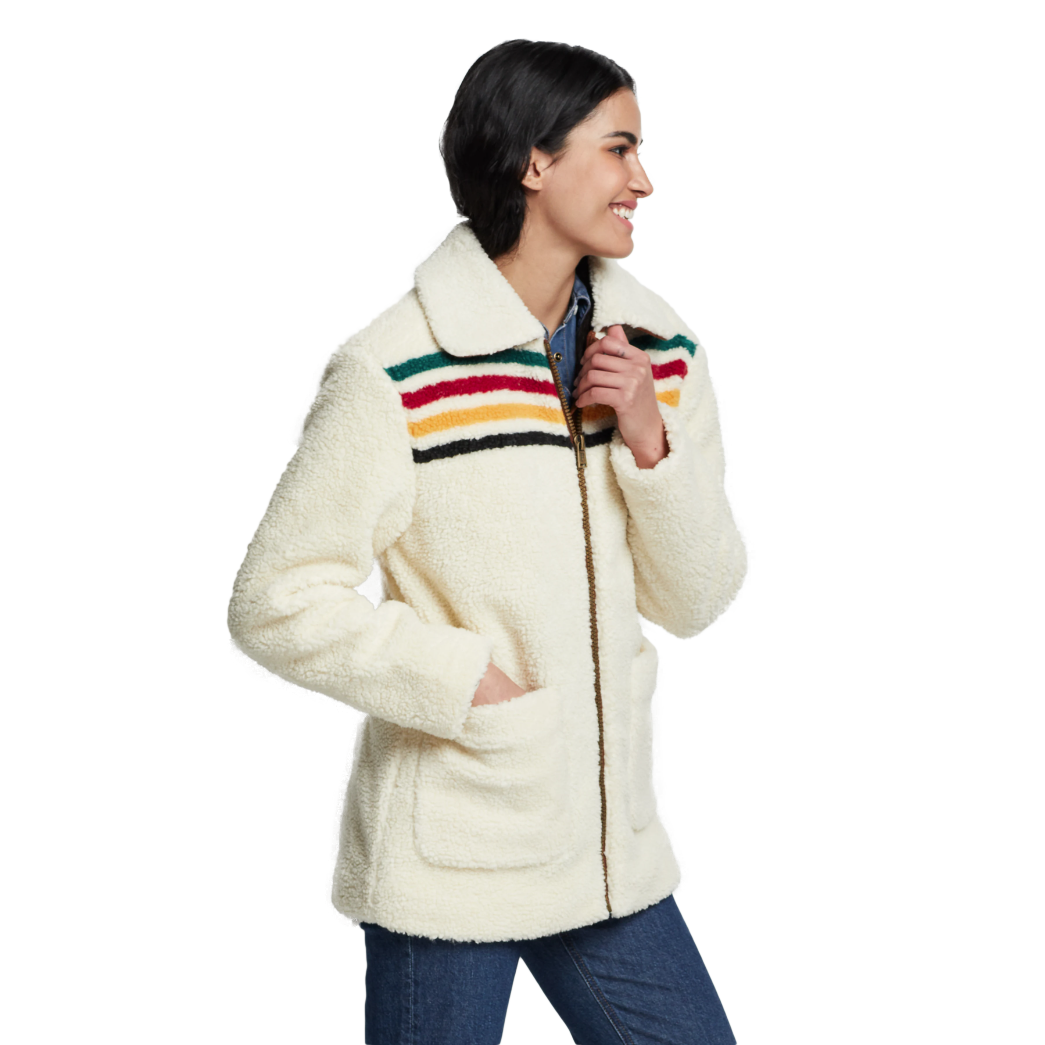 Pendleton Women's Glacier Sunset Sherpa Fleece Jacket