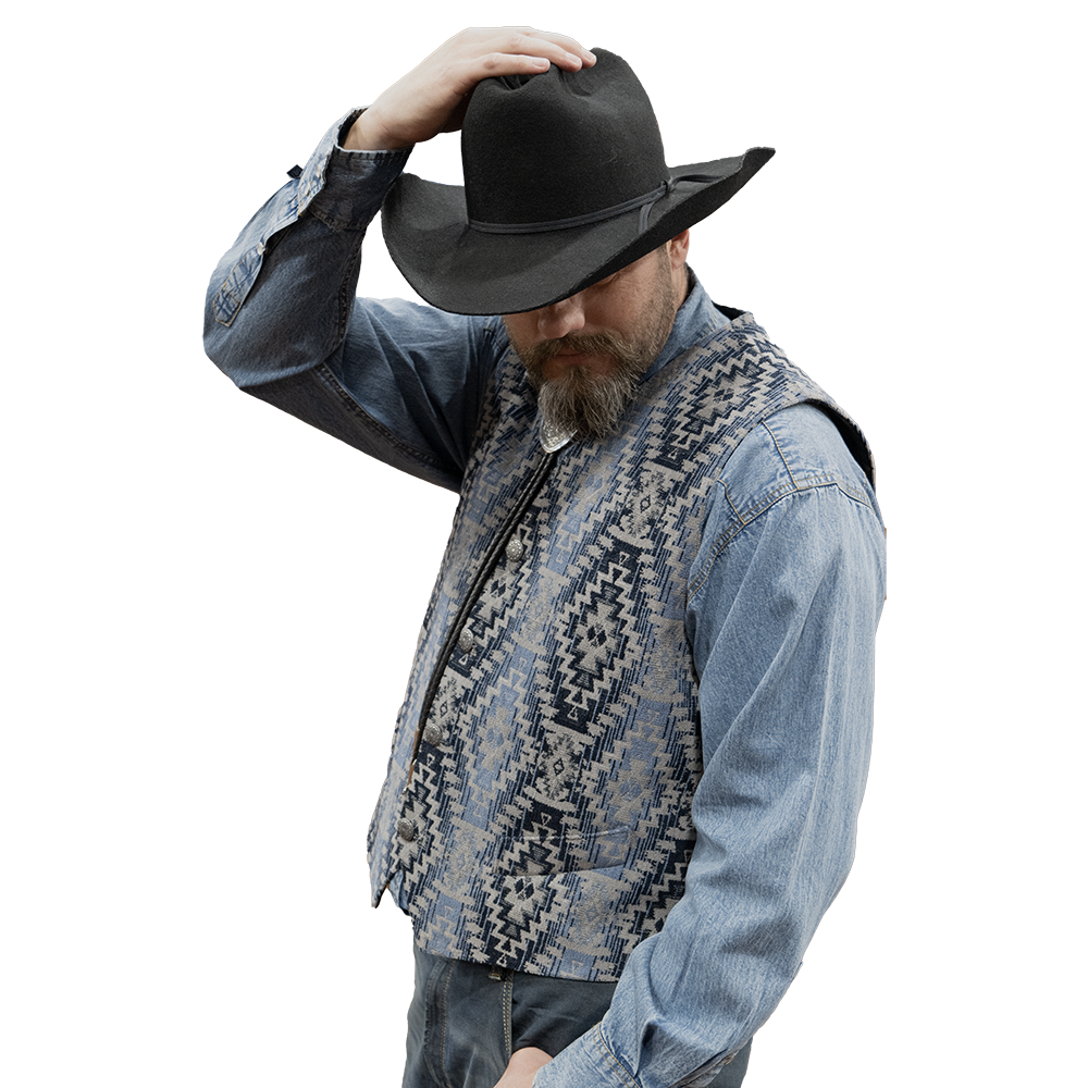 Mens on sale tapestry vest