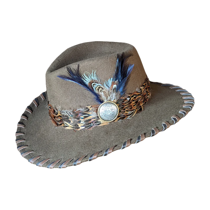 Laura Ingalls Lanie Wool Felt Hat