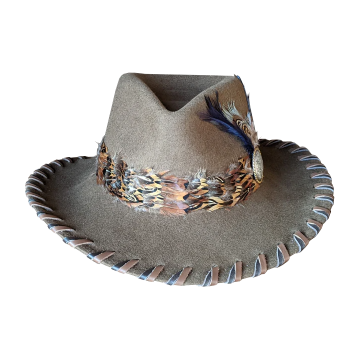 Laura Ingalls Lanie Wool Felt Hat