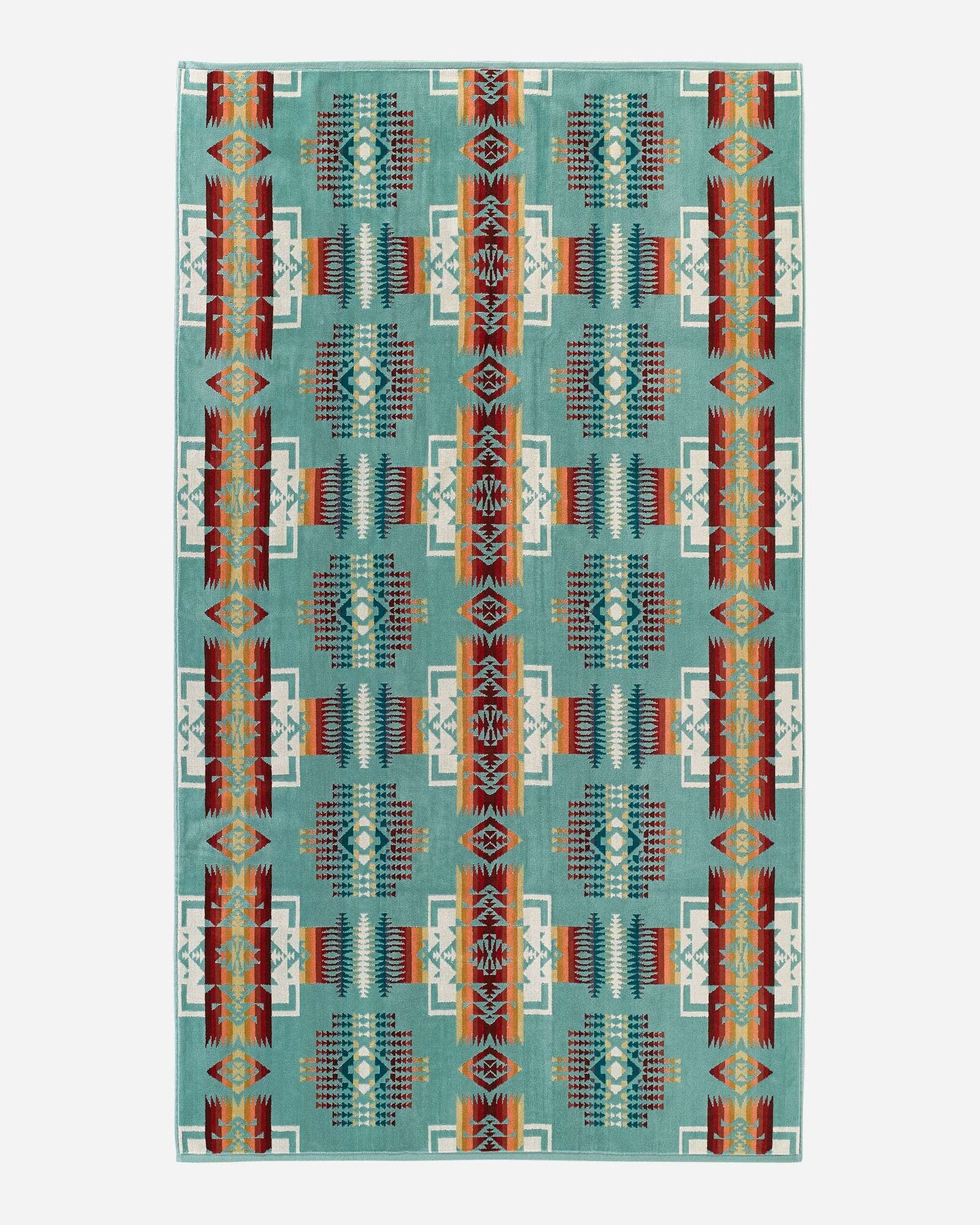 Chief Joseph bath towel beach spa pool hot tub luxury soft cotton thick jacquard woven rich color water Pendleton Woolen mills