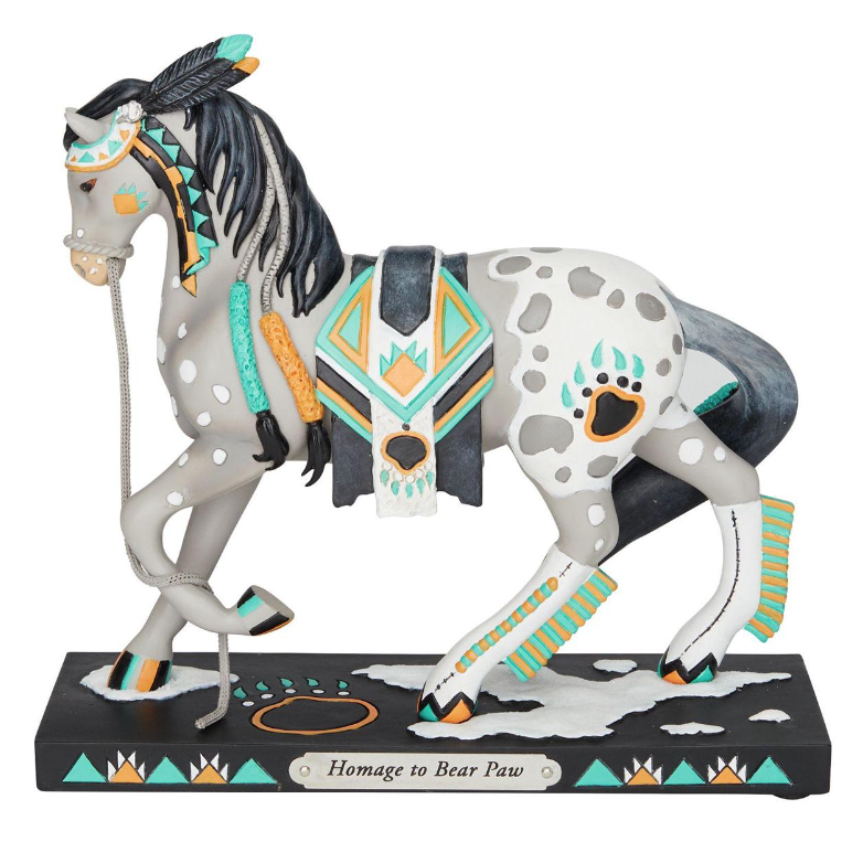 Homage to Bear Paw Horse Figurine