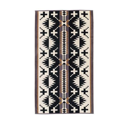Pendleton Oversized Spa Towel - Spider Rock Black