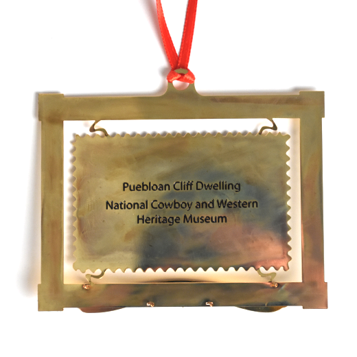 Museum Store Christmas Ornament 2021 - Puebloan Cliff Dwelling