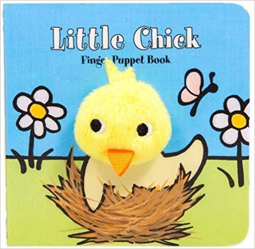 little chick finger puppet book children's interactive story book