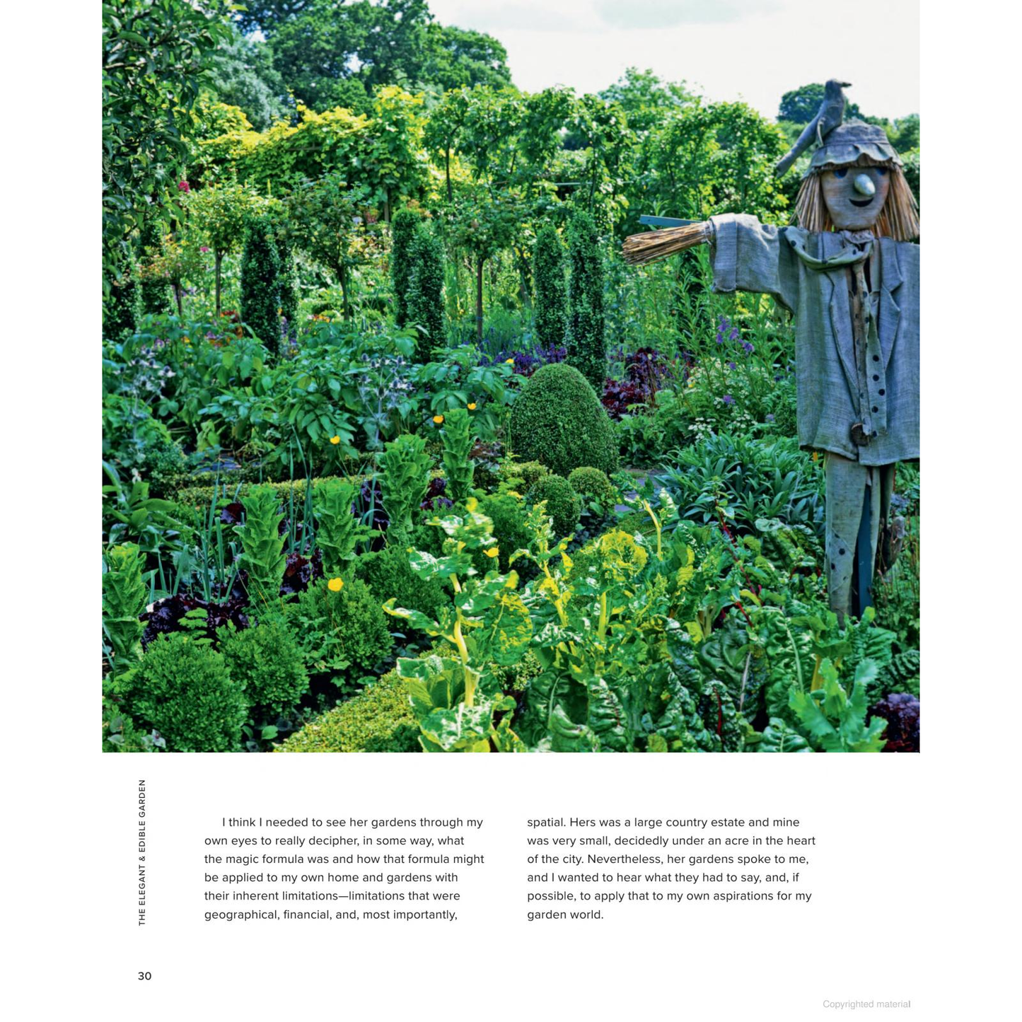 The Elegant & Edible Garden by Linda Vater