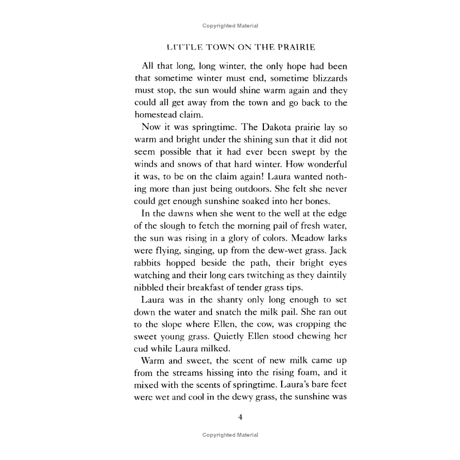 Little Town on the Prairie by Laura Ingalls Wilder (Little House Series, #7)