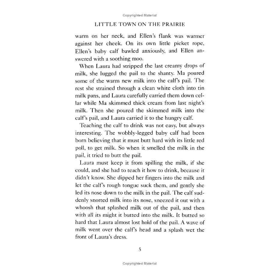 Little Town on the Prairie by Laura Ingalls Wilder (Little House Series, #7)