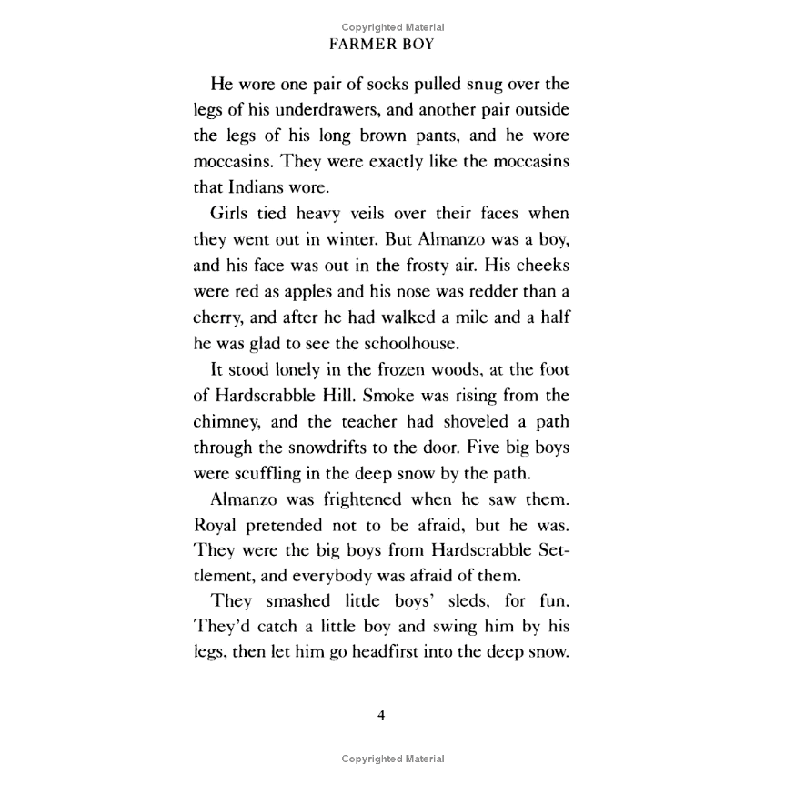 Farmer Boy by Laura Ingalls Wilder (Little House Series, #2)