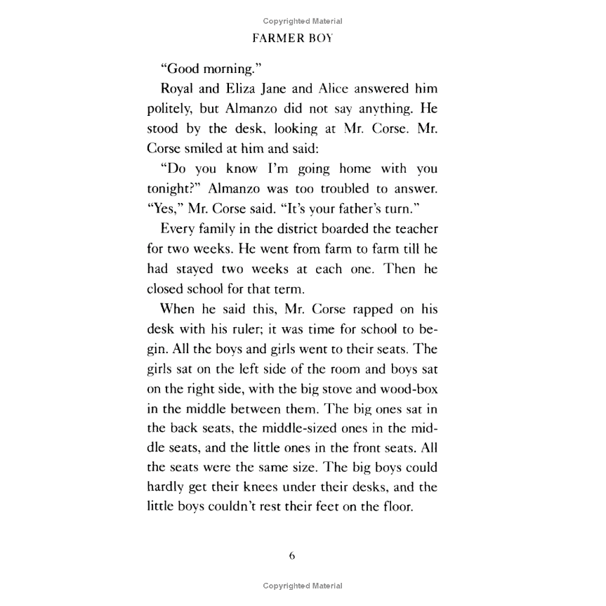 Farmer Boy by Laura Ingalls Wilder (Little House Series, #2)