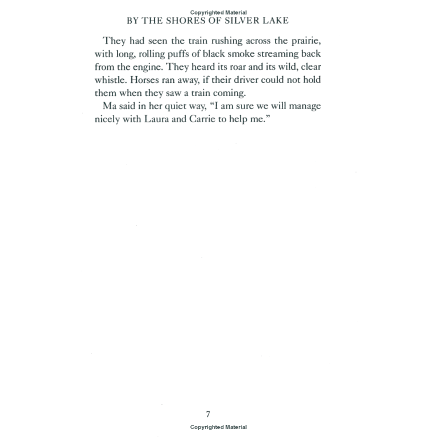 By the Shores of Silver Lake by Laura Ingalls Wilder (Little House Series, #5)
