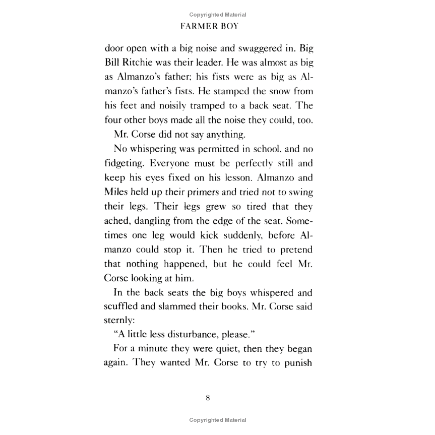 Farmer Boy by Laura Ingalls Wilder (Little House Series, #2)