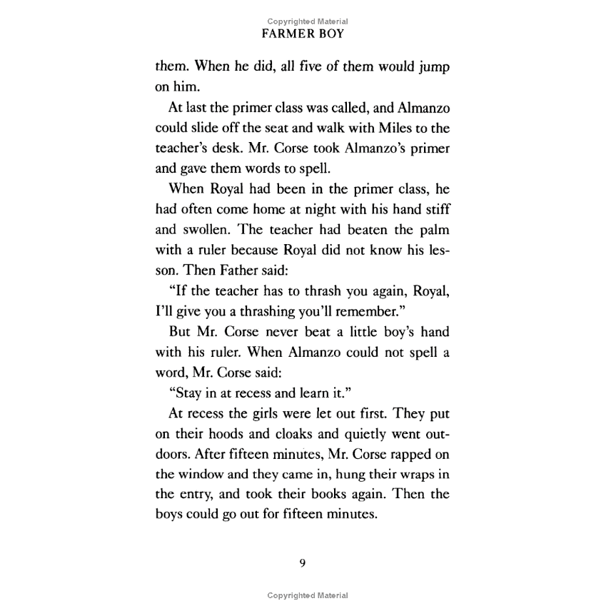 Farmer Boy by Laura Ingalls Wilder (Little House Series, #2)