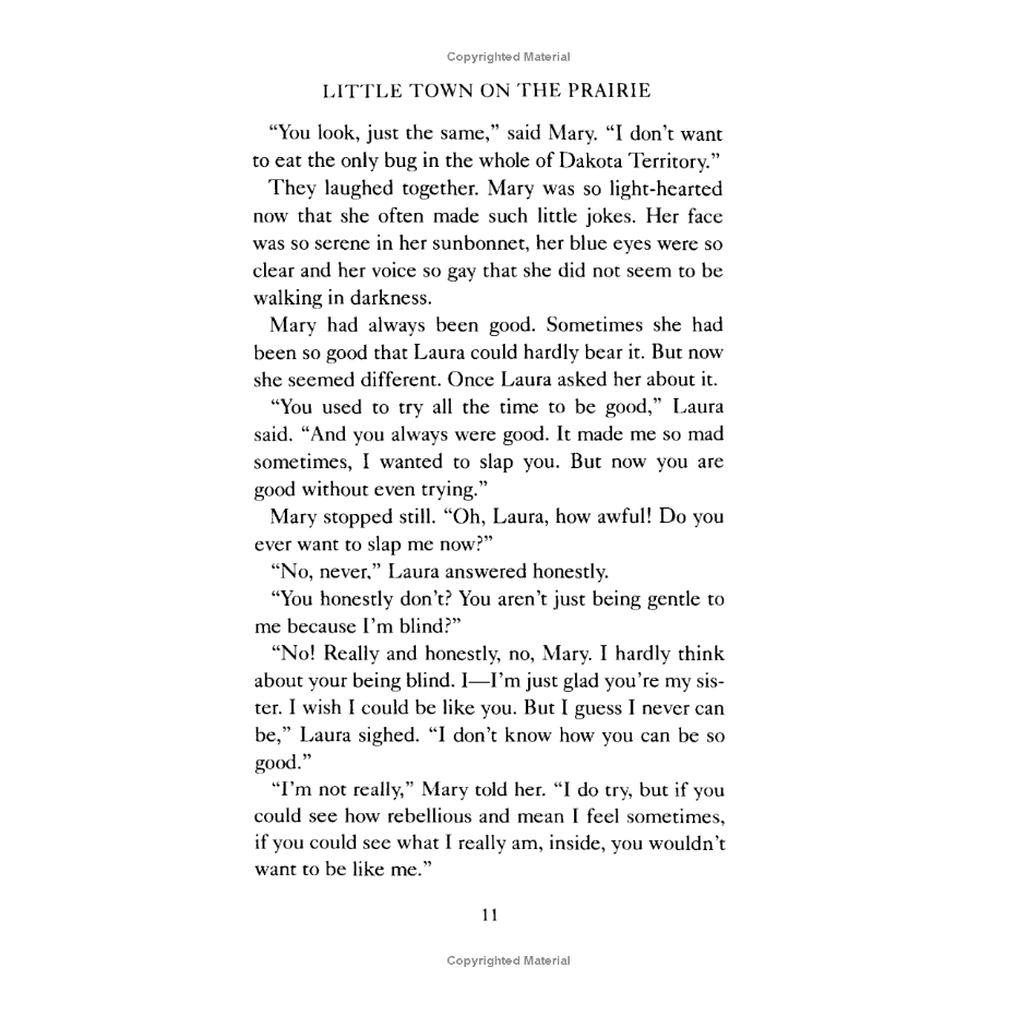 Little Town on the Prairie by Laura Ingalls Wilder (Little House Series, #7)