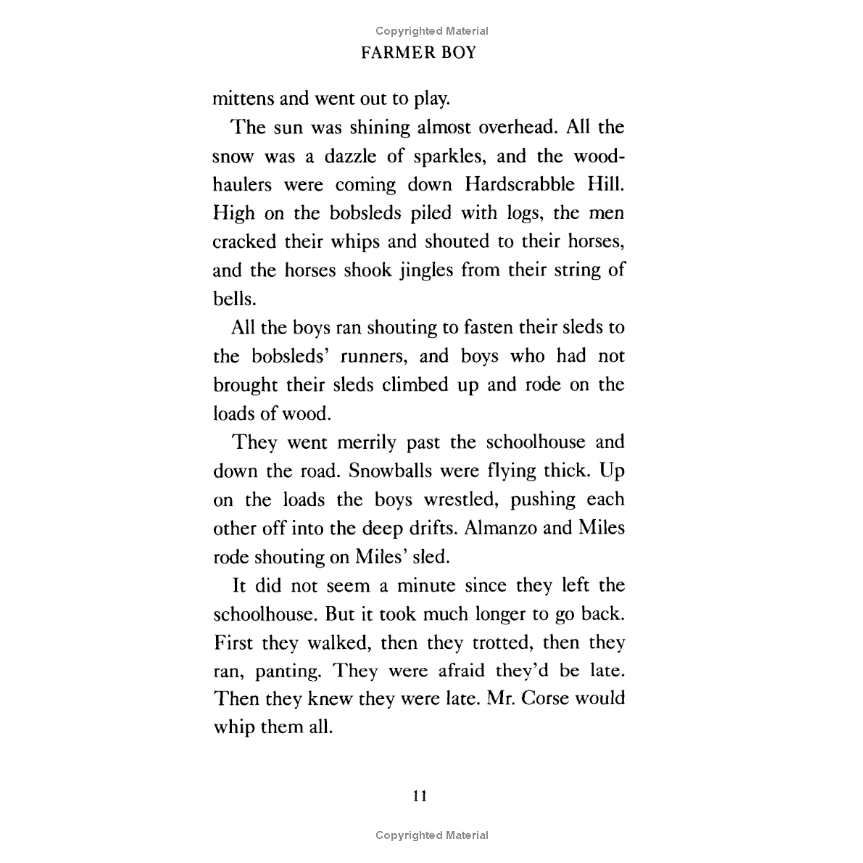 Farmer Boy by Laura Ingalls Wilder (Little House Series, #2)