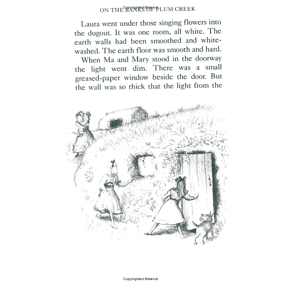 On The Banks of Plum Creek by Laura Ingalls Wilder (Little House Series, #4)