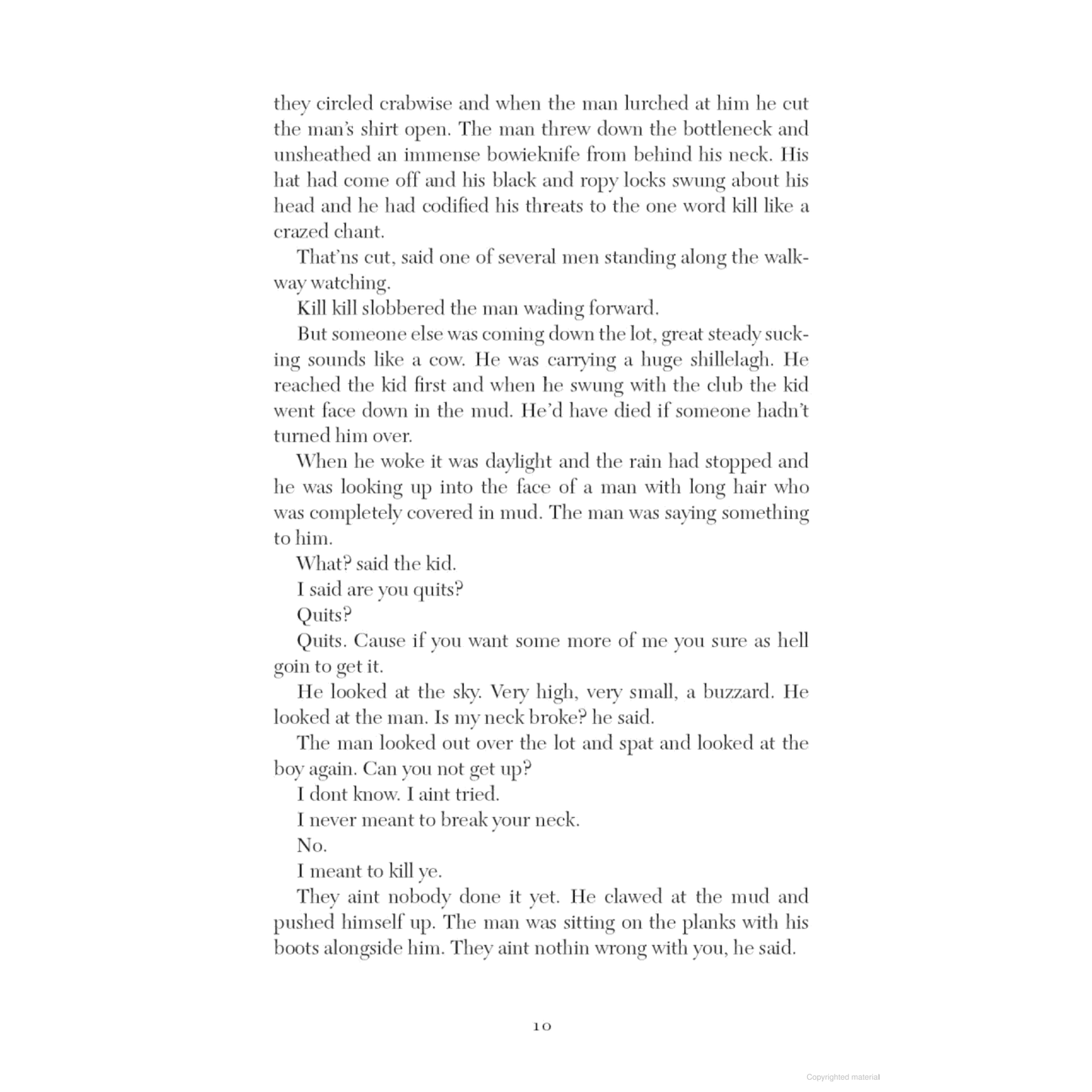 Blood Meridian by Cormac McCarthy