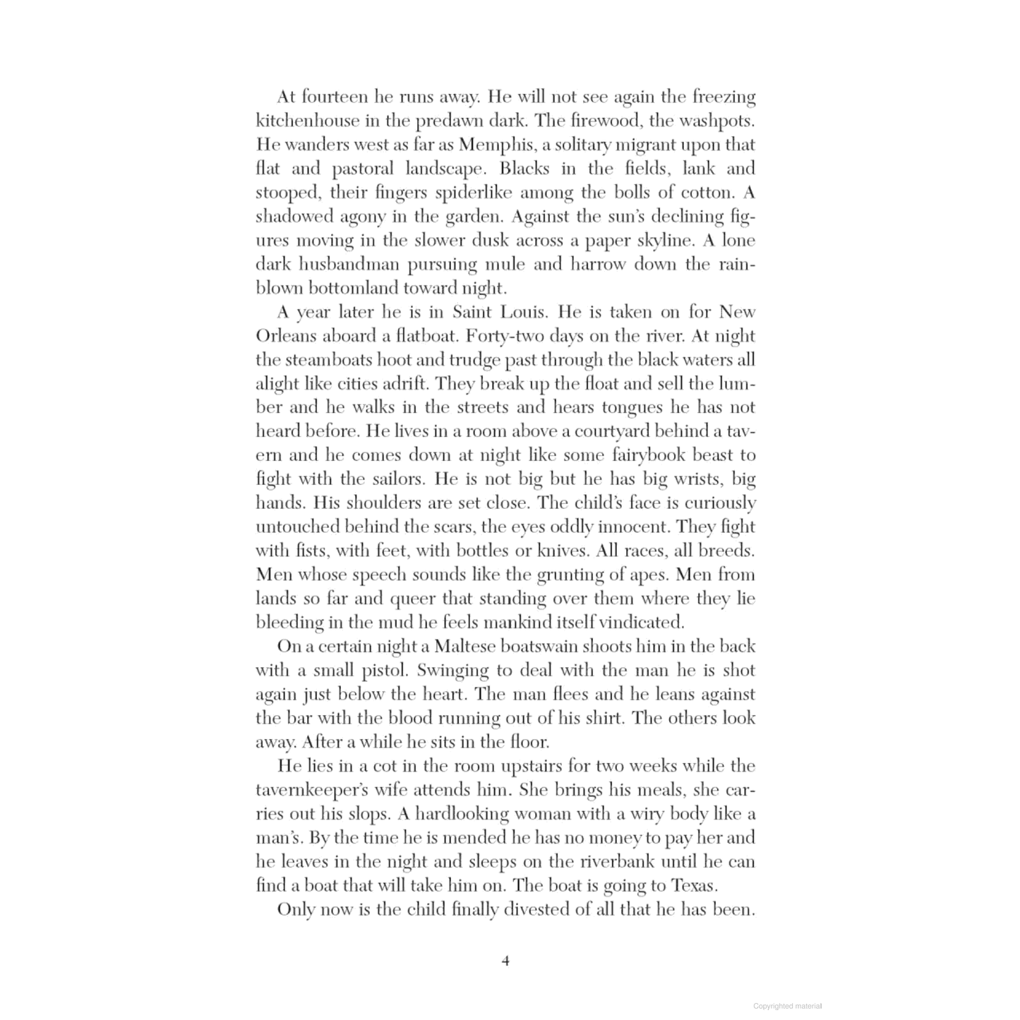 Blood Meridian by Cormac McCarthy