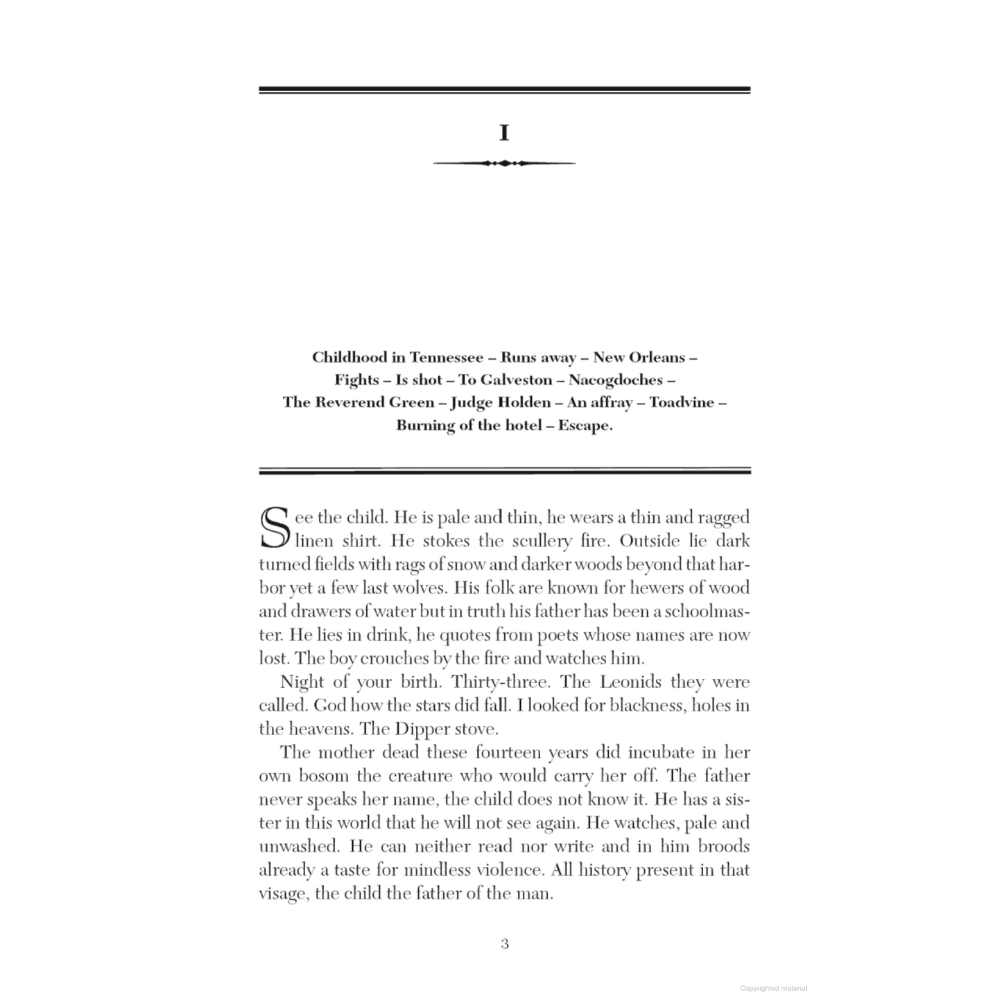 Blood Meridian by Cormac McCarthy