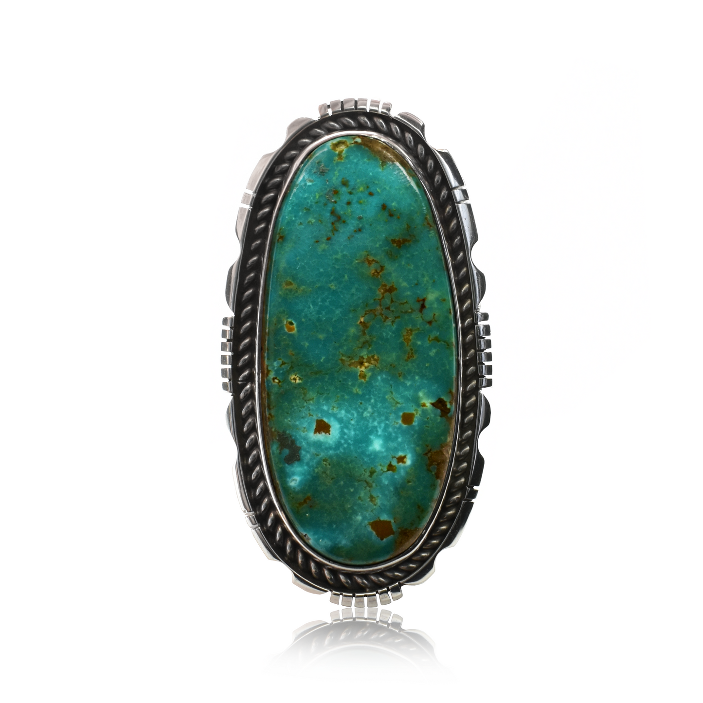 Pilot Mountain Turquoise Lasso Statement Ring