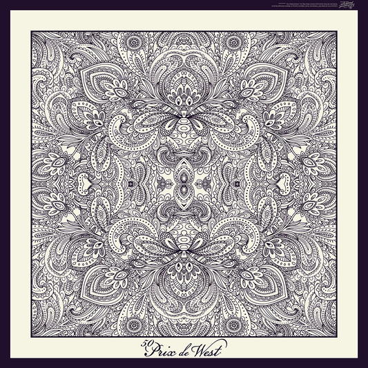 Limited Edition Prix de West 50th Anniversary Celebration Scarf