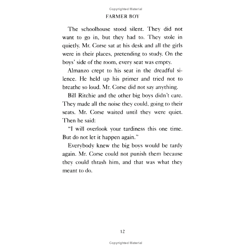 Farmer Boy by Laura Ingalls Wilder (Little House Series, #2)