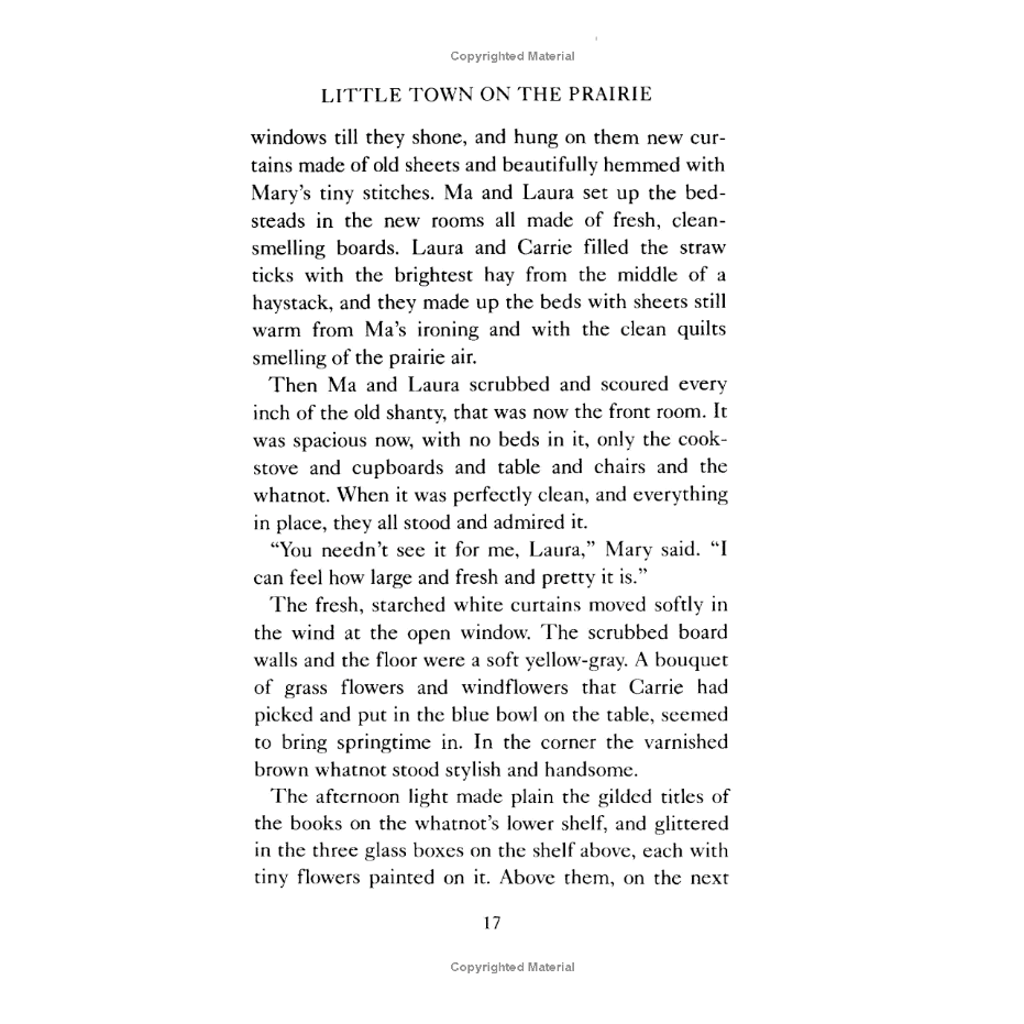 Little Town on the Prairie by Laura Ingalls Wilder (Little House Series, #7)