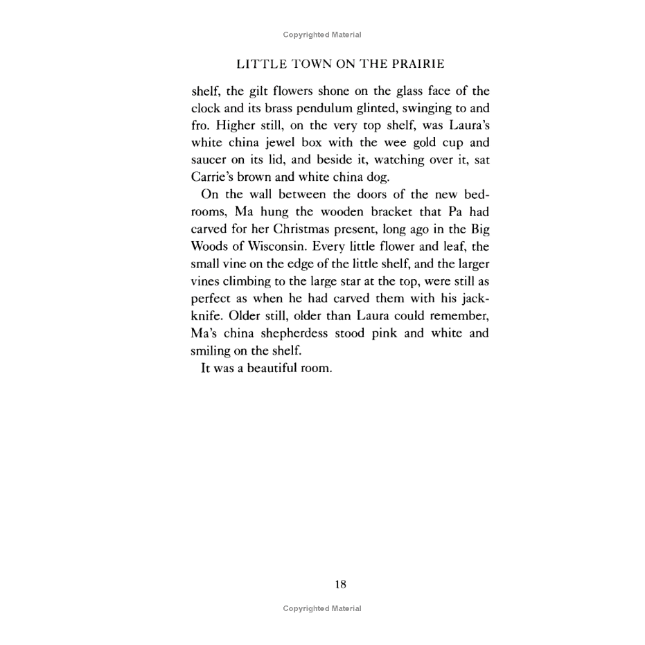 Little Town on the Prairie by Laura Ingalls Wilder (Little House Series, #7)