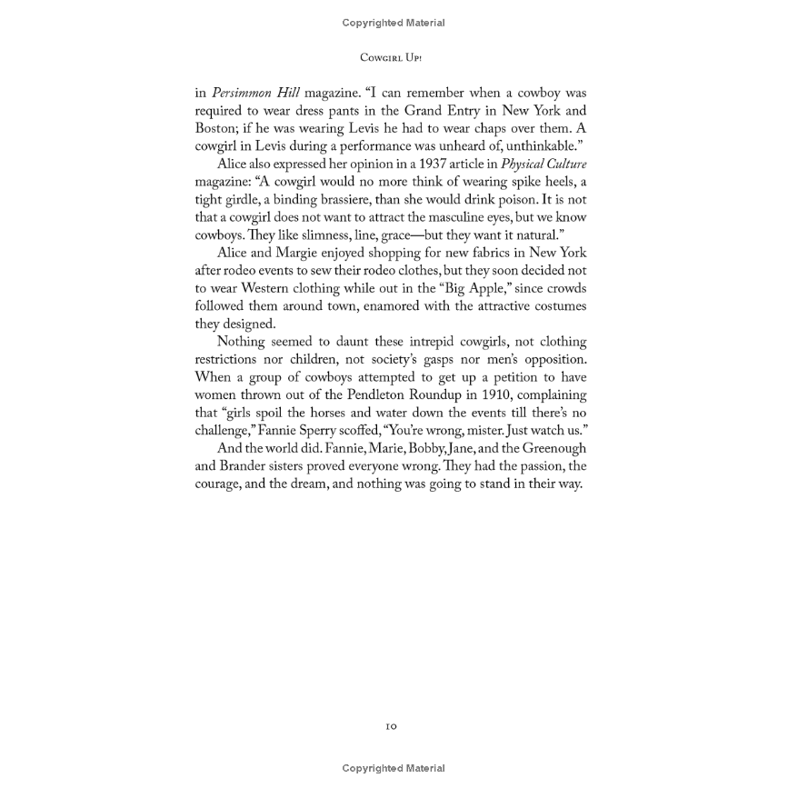 Cowgirl Up!: A History of Rodeo Women by Heidi M. Thomas