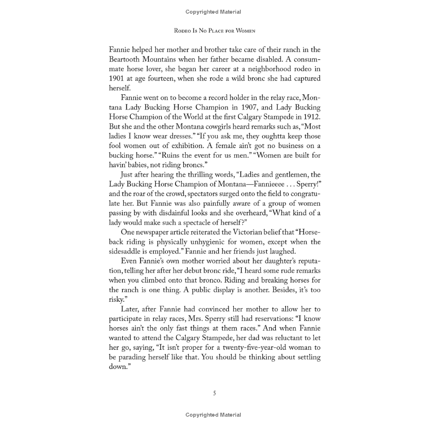 Cowgirl Up!: A History of Rodeo Women by Heidi M. Thomas