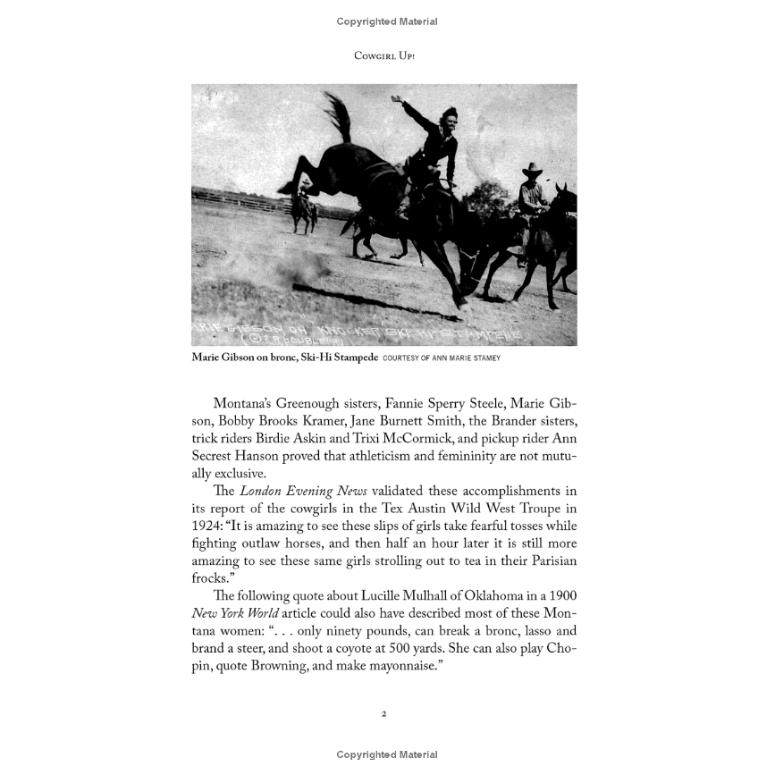 Cowgirl Up!: A History of Rodeo Women by Heidi M. Thomas