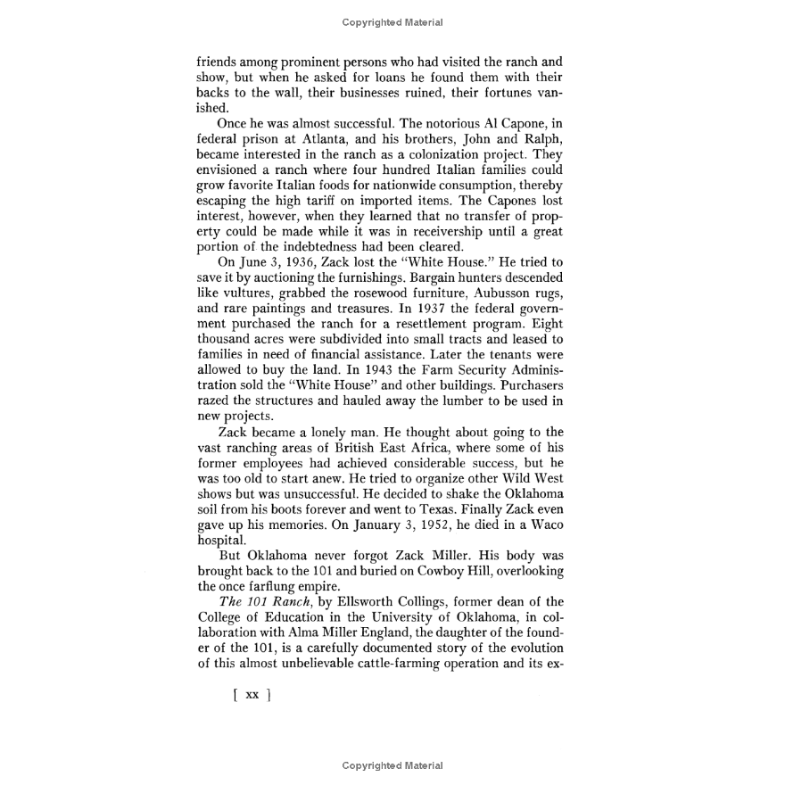 The 101 Ranch by Ellsworth Collings