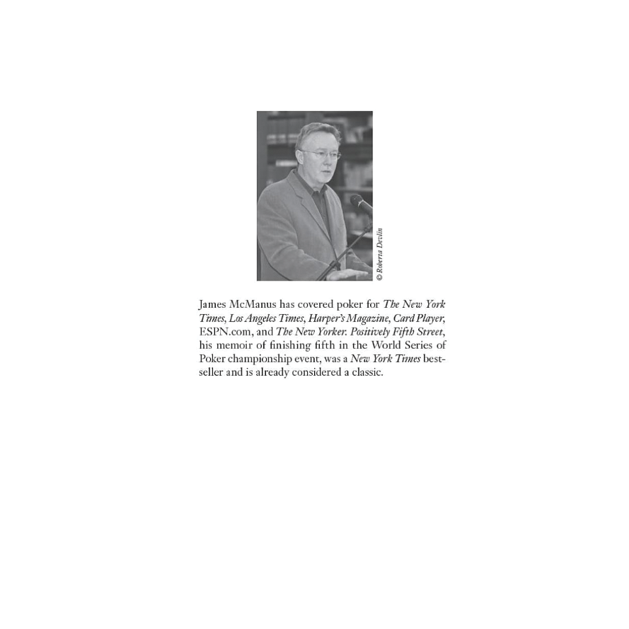 Cowboys Full: The Story of Poker by James McManus