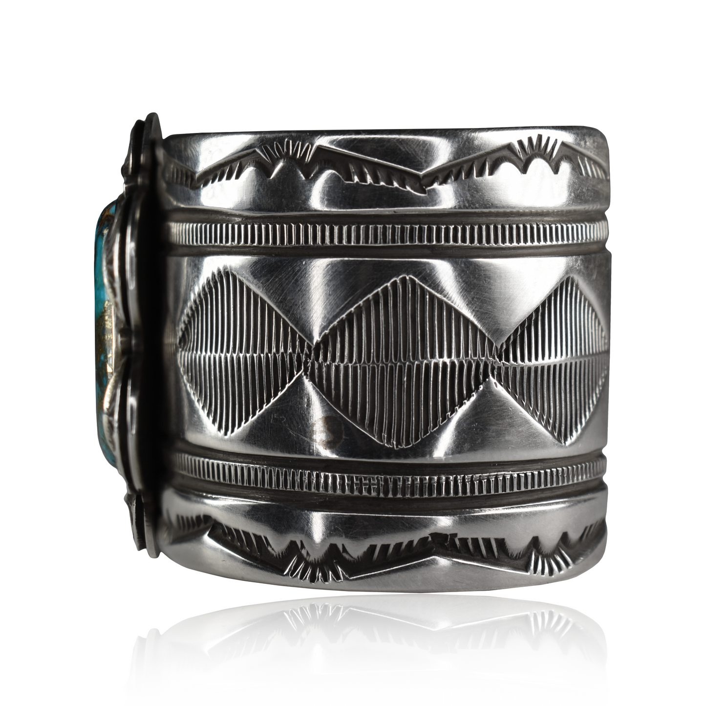 Kingman Free Form Cabochon Cuff